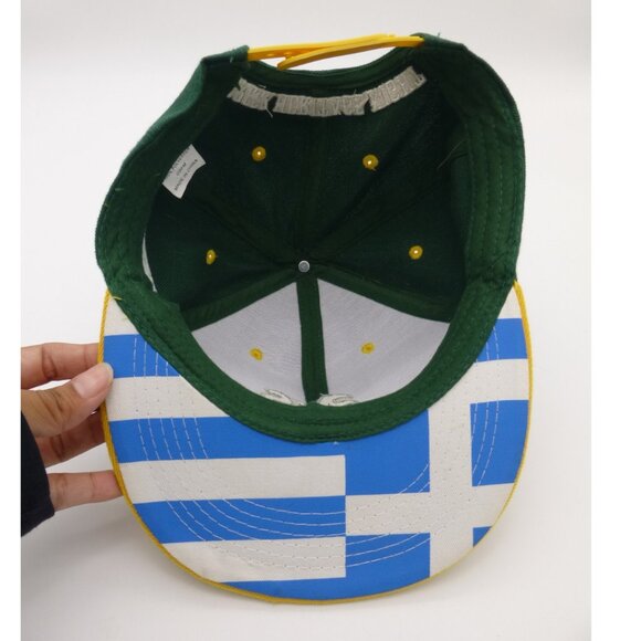 Oakland A's 2018 Greek Heritage Night Snap Back Hat - Picture 9 of 12